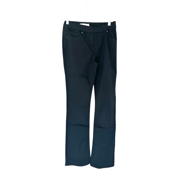 New with Tags Boston Proper Pull On Black So Easy Bootcut Leggings Size 4 - Picture 1 of 10